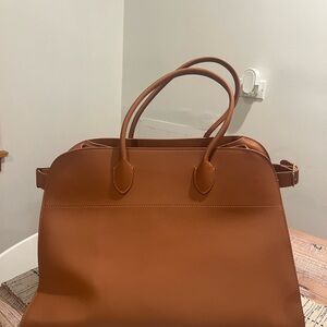 Margaux 17 Leather Tote Bag